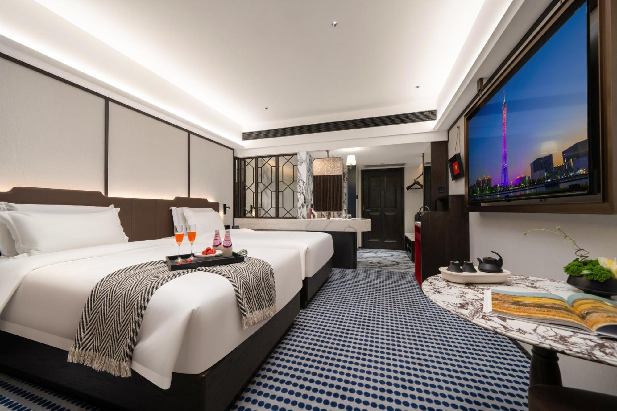 President Hotel-Canton Fair Free Shuttle Bus And Exhibitor Registration Exteriör bild